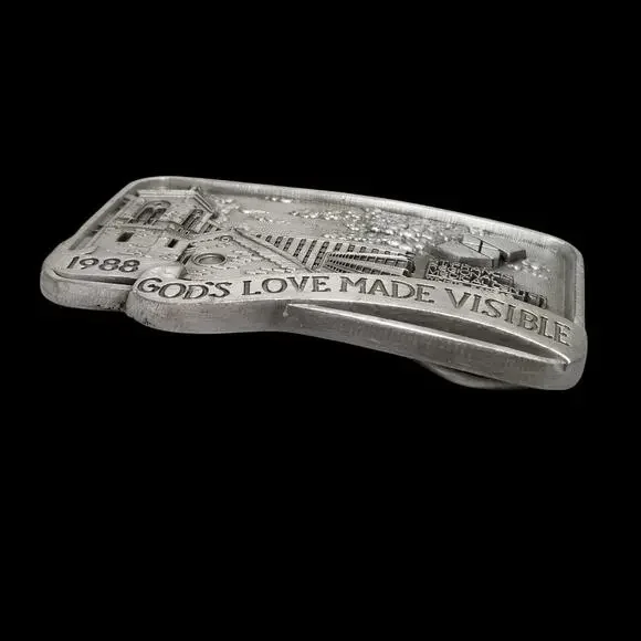 VTG Belt Buckle 1988 St. Francis Regional Medical Center Hospital Wichita Kansas